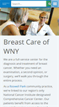 Mobile Screenshot of breastcarewny.com